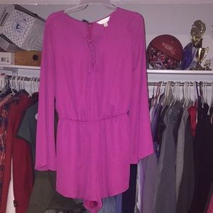 pink romper